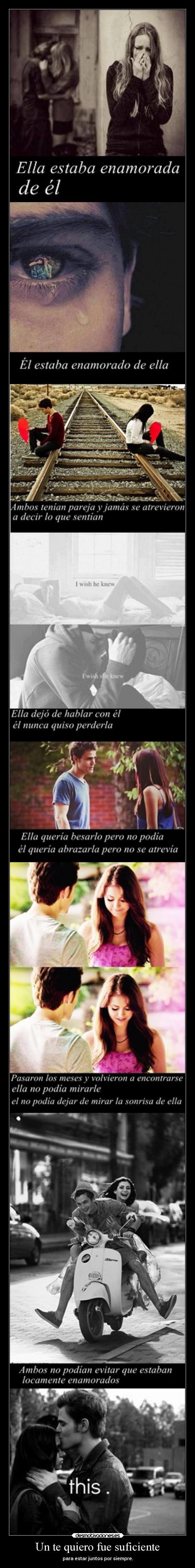 Un te quiero fue suficiente - 