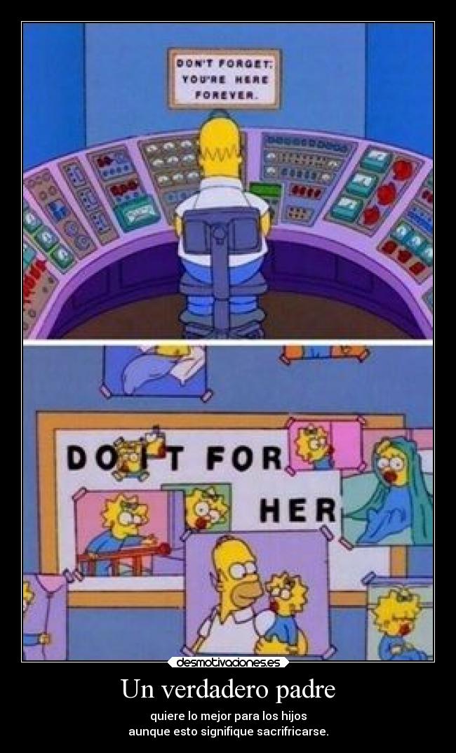 Un verdadero padre -