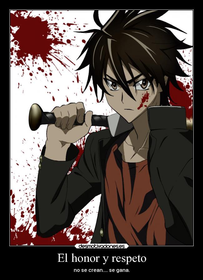 El honor y respeto - 