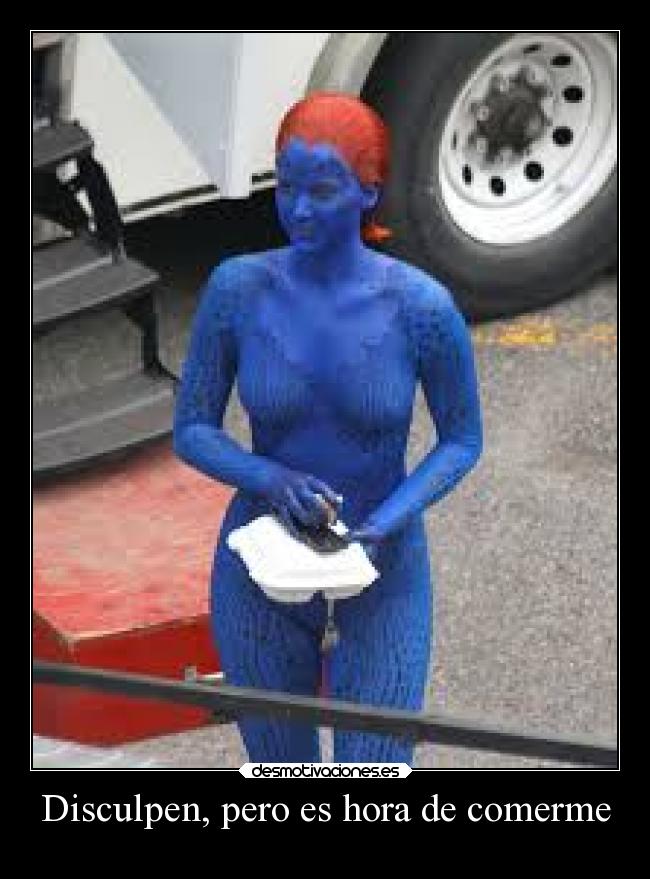 Disculpen, pero es hora de comerme -
