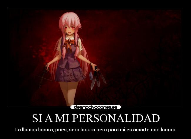 SI A MI PERSONALIDAD -