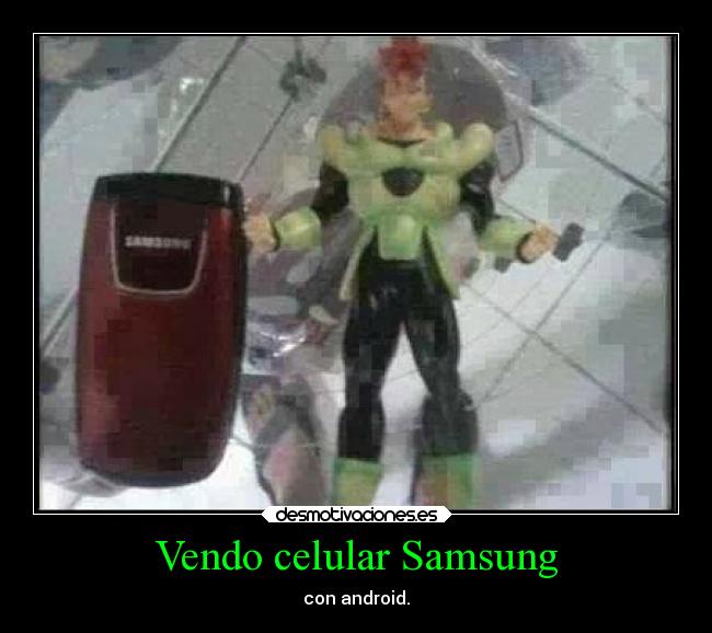 Vendo celular Samsung - con android.