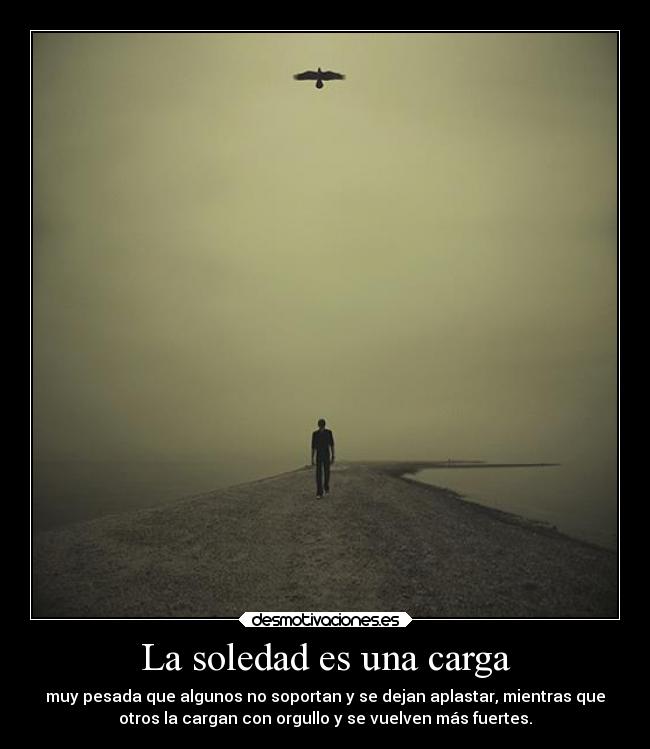 carteles soledad sigue solo desmotivaciones