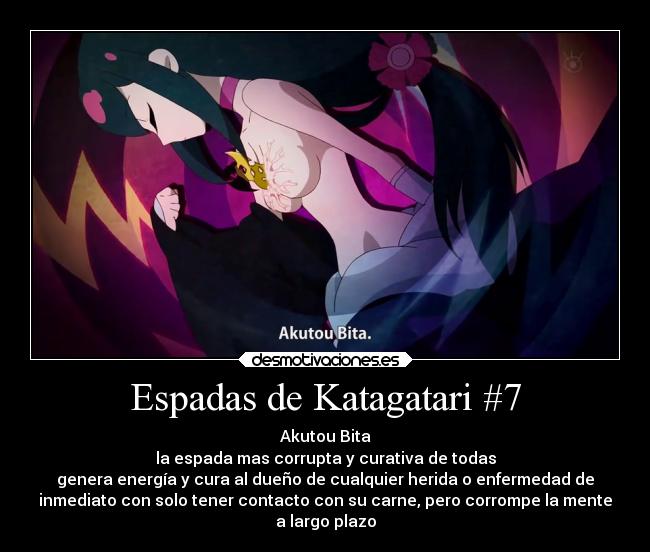 Espadas de Katagatari #7 -