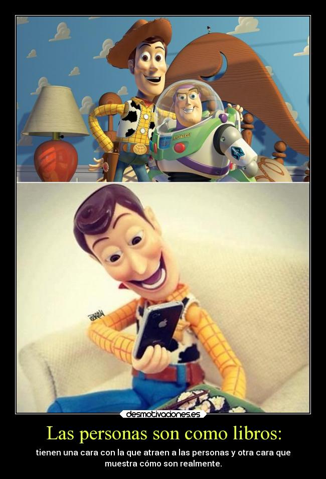 Las personas son como libros: - 