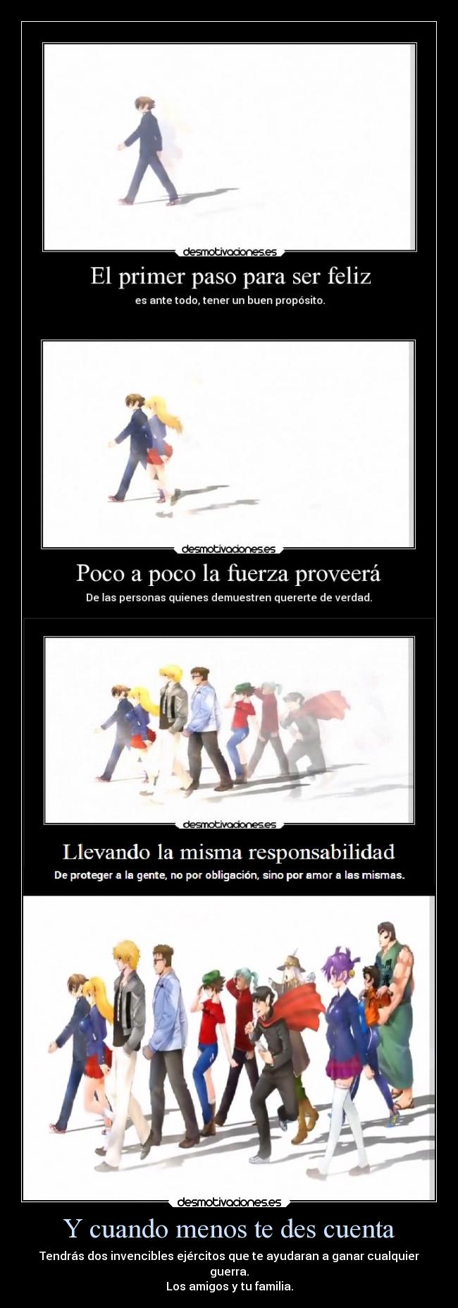 Y cuando menos te des cuenta - 