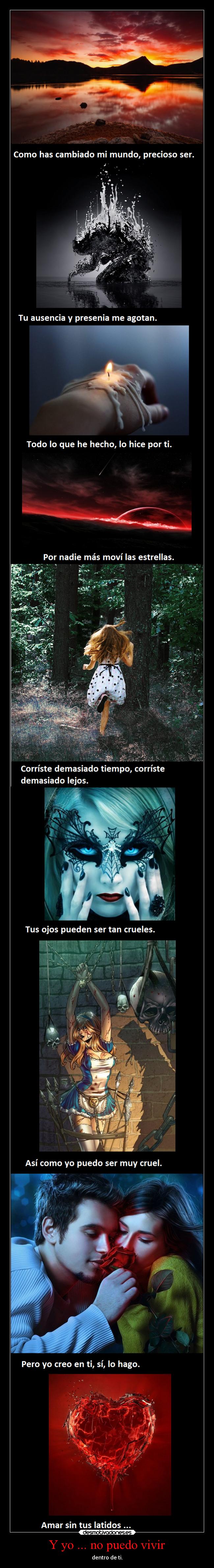 Y yo ... no puedo vivir - 