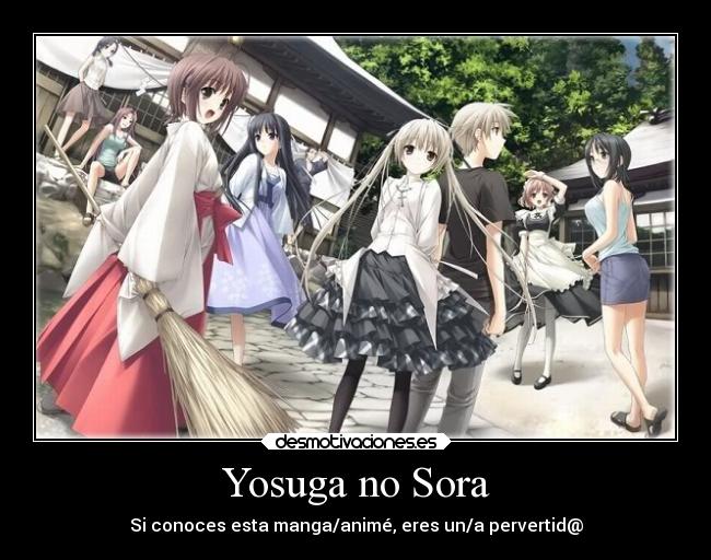 Yosuga no Sora - Si conoces esta manga/animé, eres un/a pervertid@