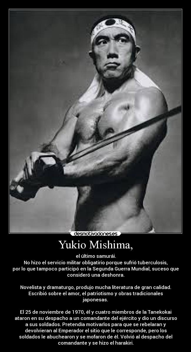 Yukio Mishima, - 