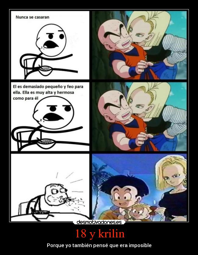 18 y krilin - Porque yo también pensé que era imposible