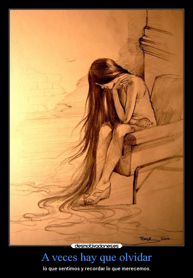 A veces hay que olvidar -
