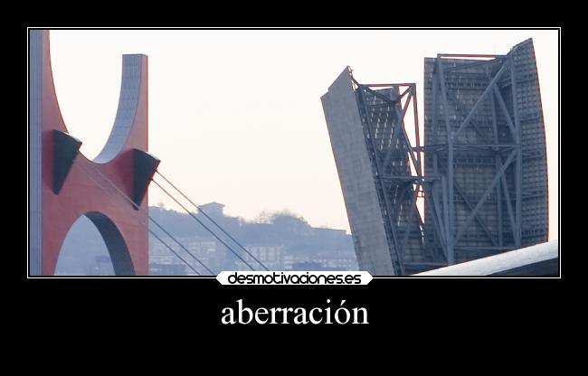 aberración -