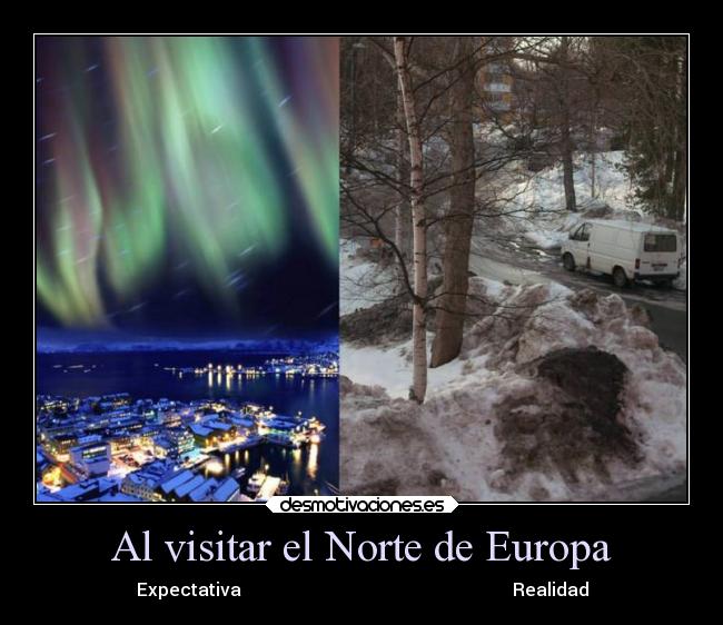 Al visitar el Norte de Europa - 