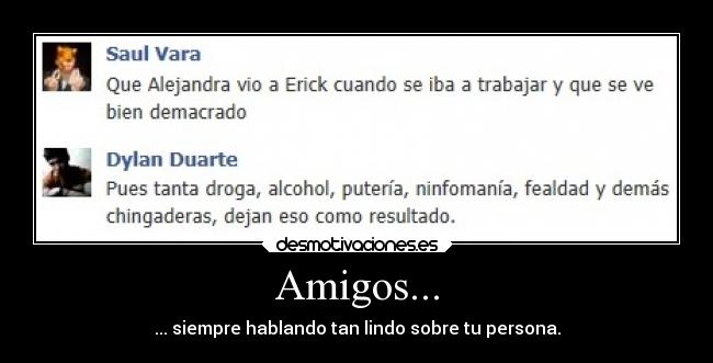 carteles amigos amistad desmotivaciones