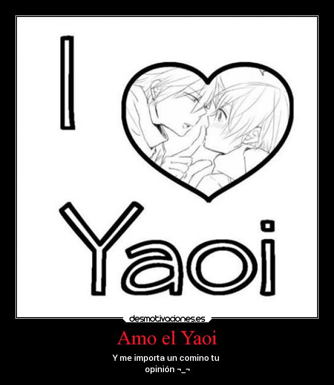 Amo el Yaoi -