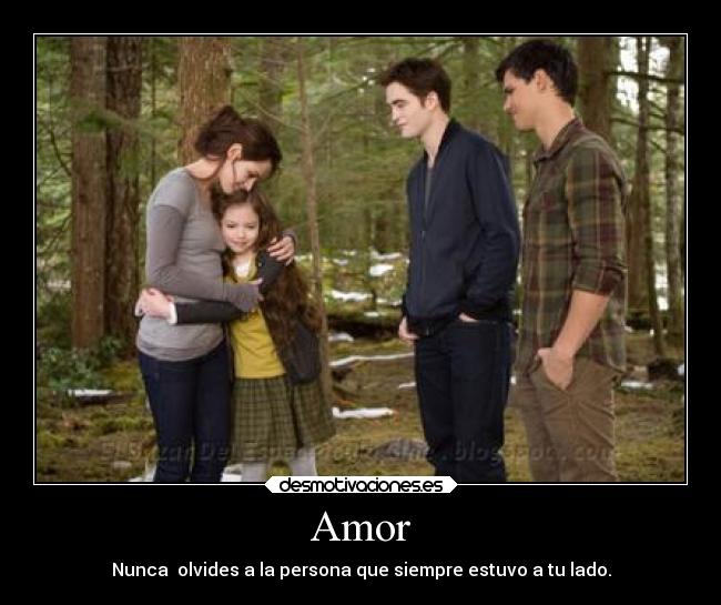 Amor - Nunca olvides a la persona que siempre estuvo a tu lado.