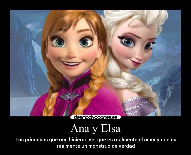 Ana y Elsa -