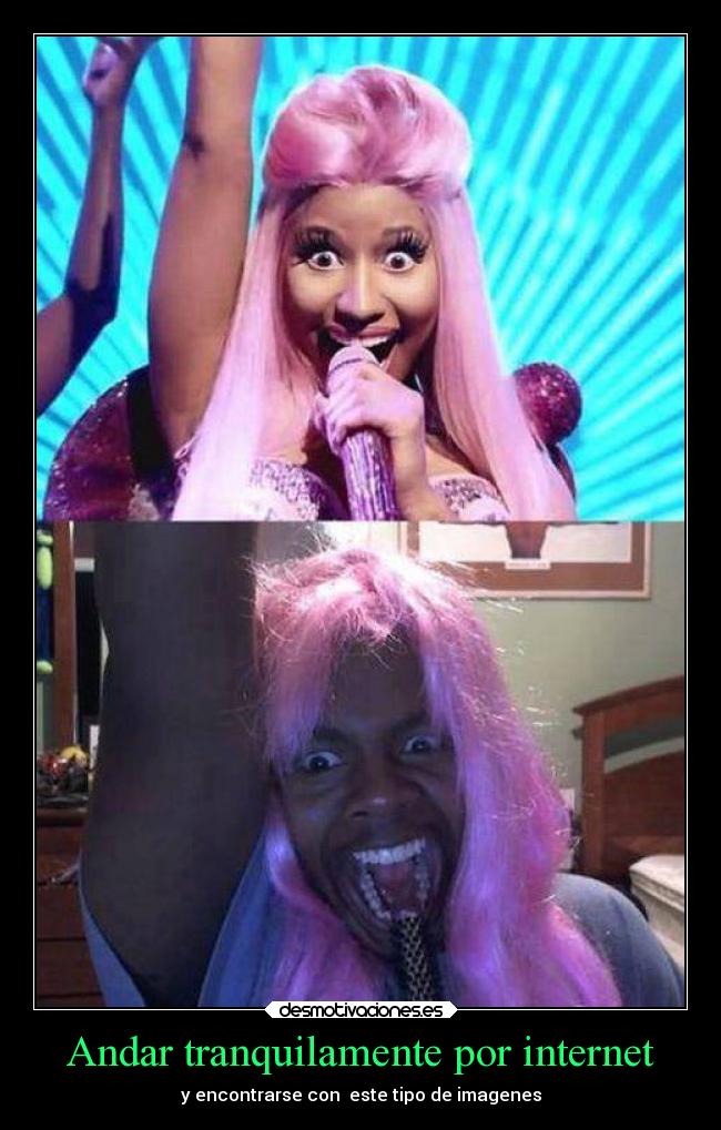 Andar tranquilamente por internet -