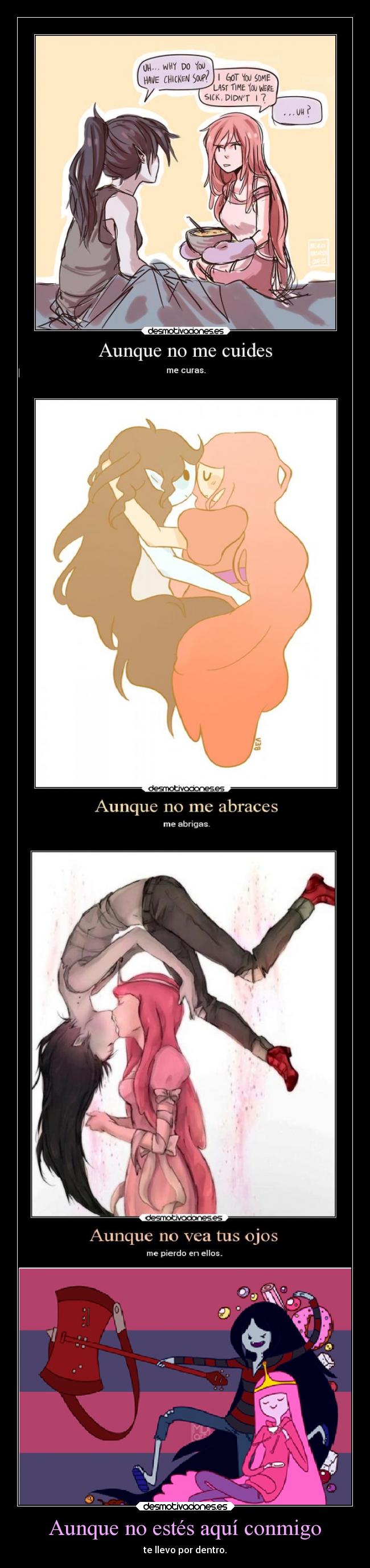 Aunque no estés aquí conmigo - 