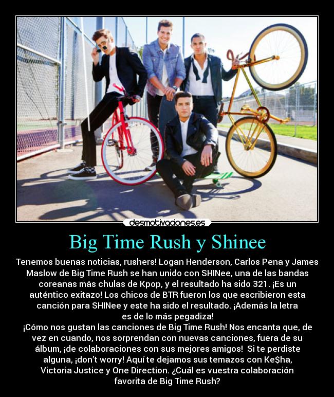 Big Time Rush y Shinee - 