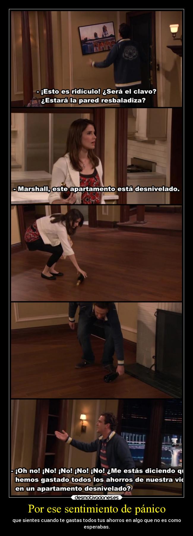 Por ese sentimiento de pánico - 