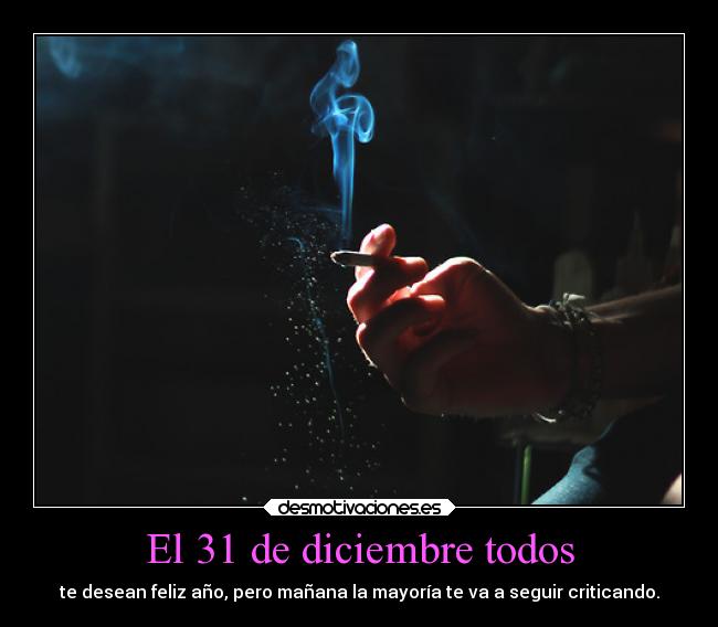 El 31 de diciembre todos -