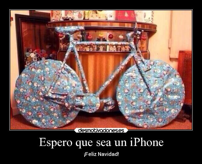 Espero que sea un iPhone - 
