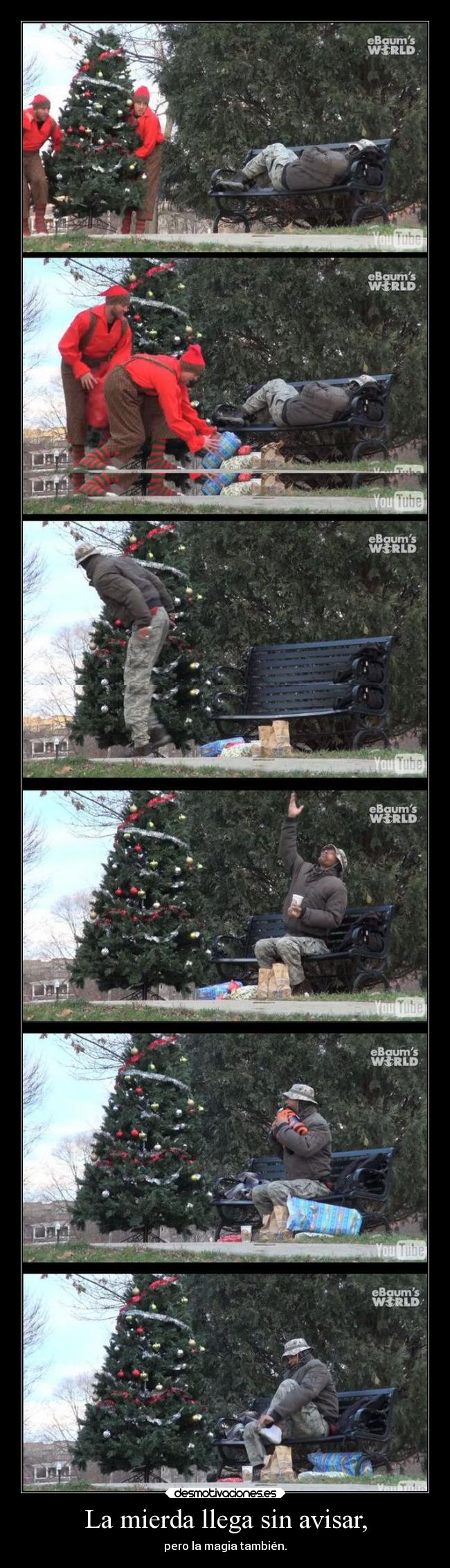 La mierda llega sin avisar, - 