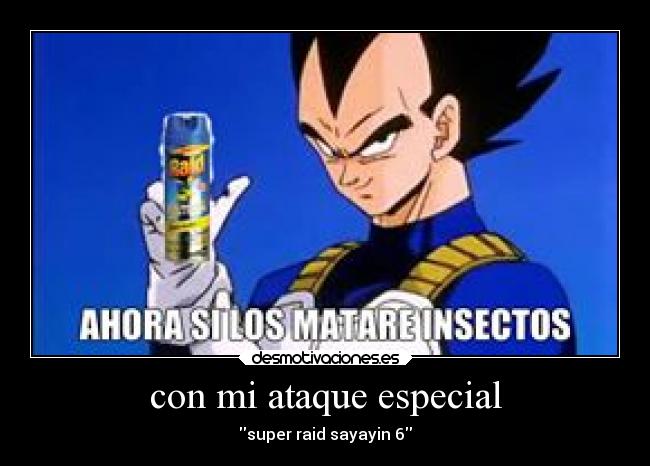 con mi ataque especial - super raid sayayin 6