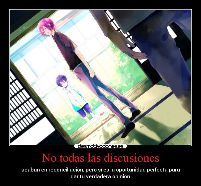No todas las discusiones - 