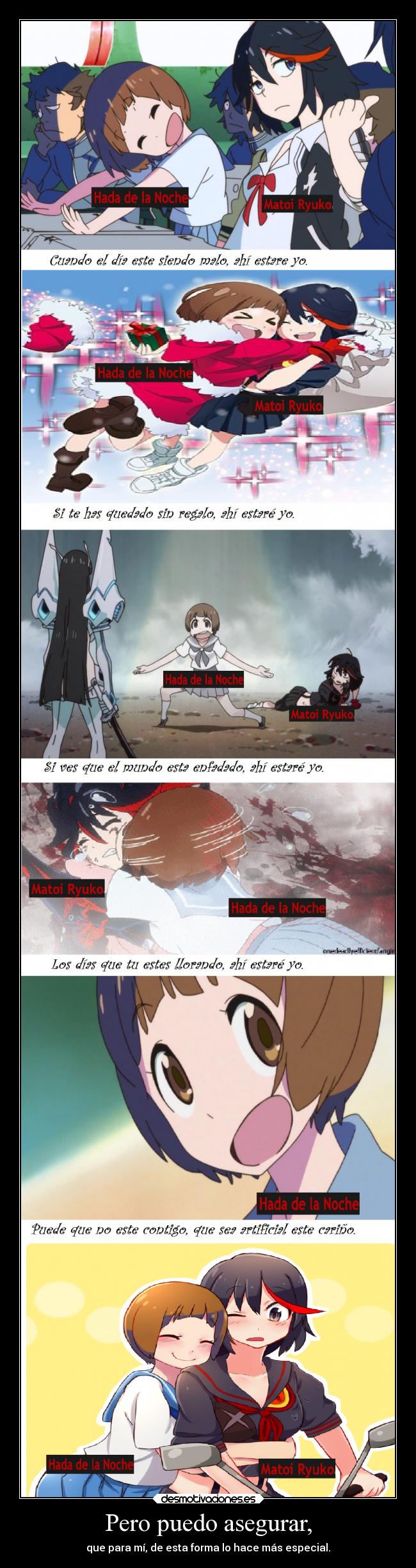 carteles amigos anime dedicado matoiryuko shinigamisempai hadadelanoche shinigamixlll desmotivaciones