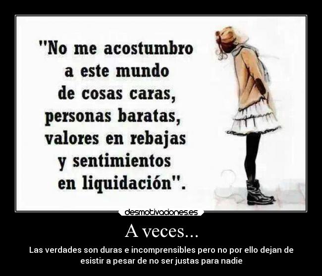 A veces... - 