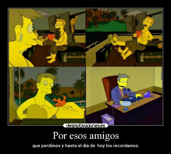 Por esos amigos - 
