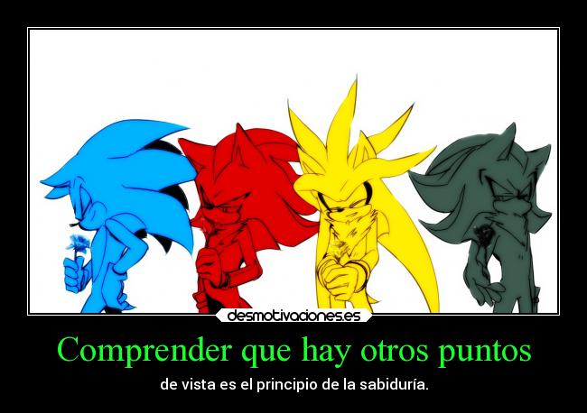 carteles amistad sonicthehedgehog shadowthehedgehog silverthehegehog mephilesthedark desmotivaciones