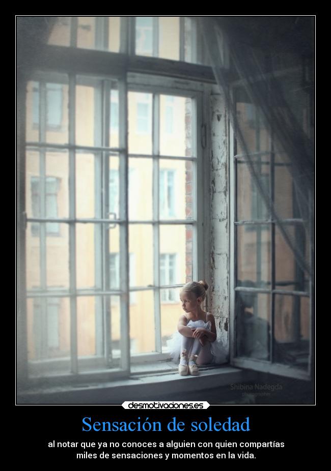 Sensación de soledad -