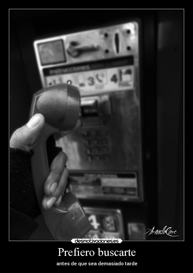 Prefiero buscarte -