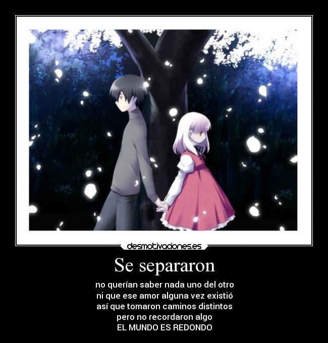 Se separaron - 