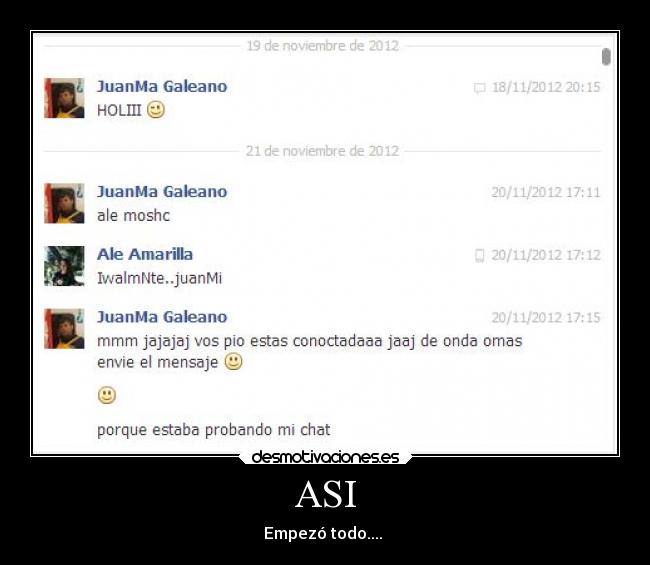 ASI - Empezó todo.... ♥