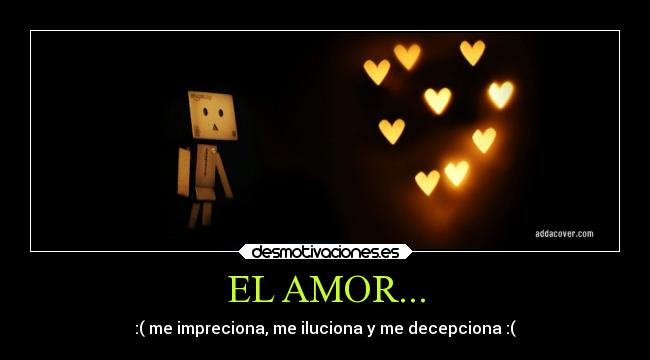 carteles amor amor desmotivaciones