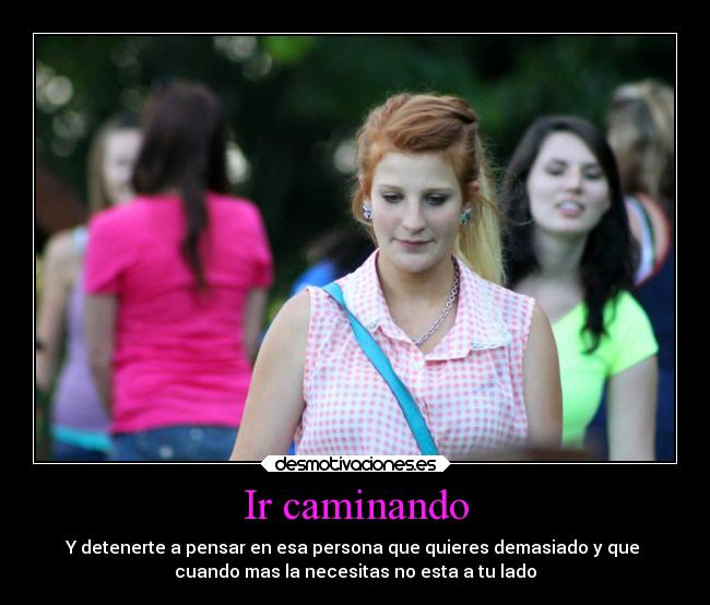 Ir caminando - 