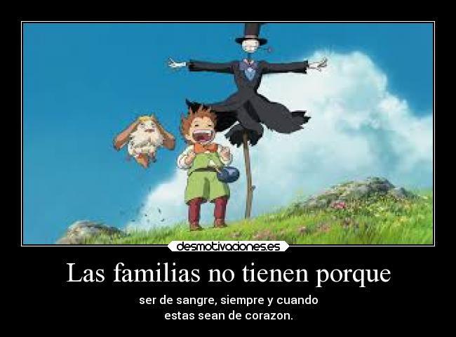 Las familias no tienen porque -