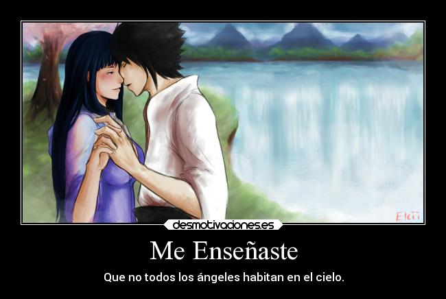 carteles amor sasuke hinata sasuhina angeles desmotivaciones