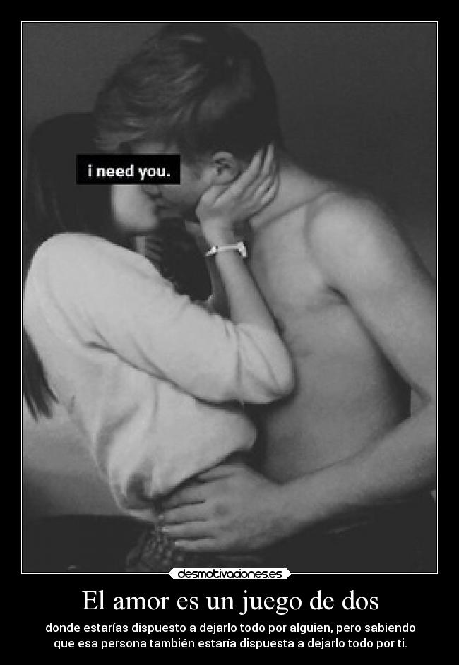 El amor es un juego de dos - 
