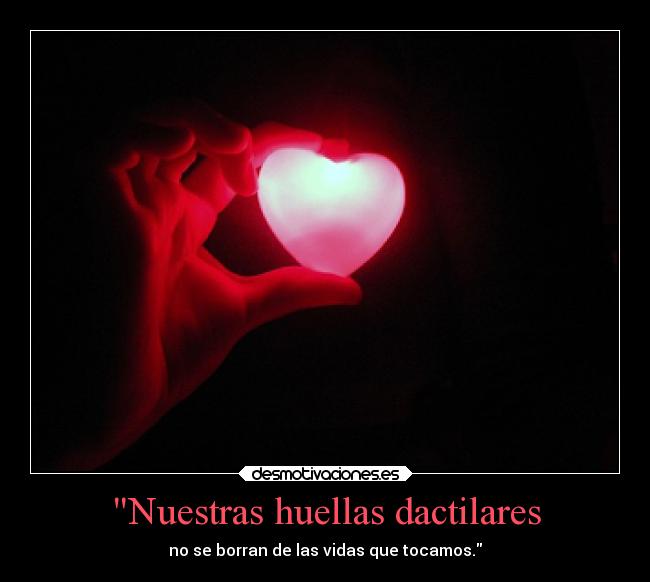 Nuestras huellas dactilares - 