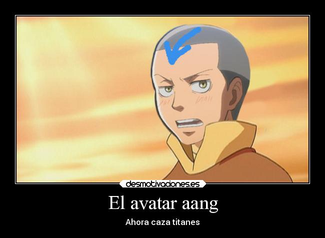 El avatar aang -