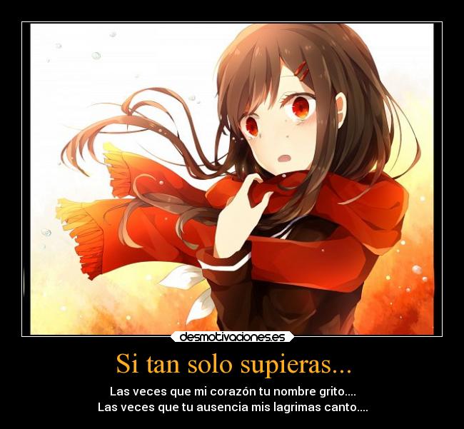 Si tan solo supieras... - 