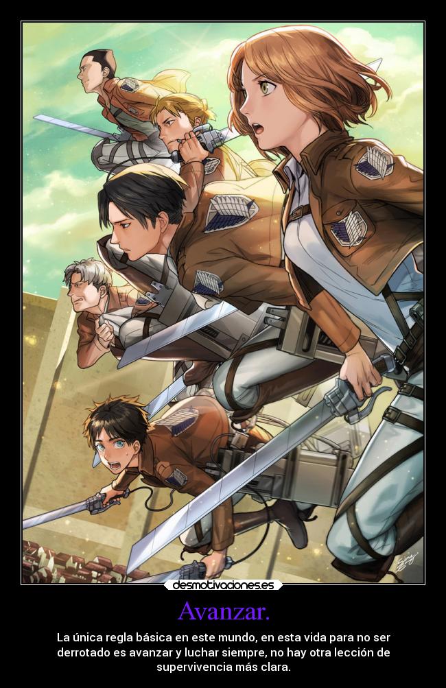 Avanzar. -