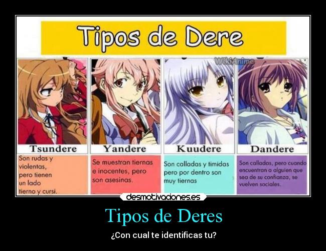 Tipos de Deres - 