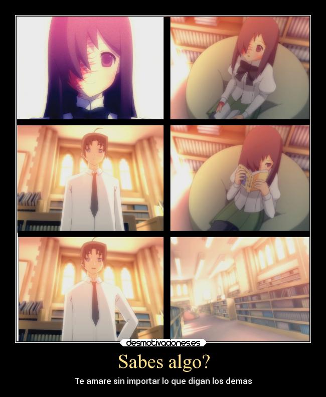 carteles anime desmotivaciones