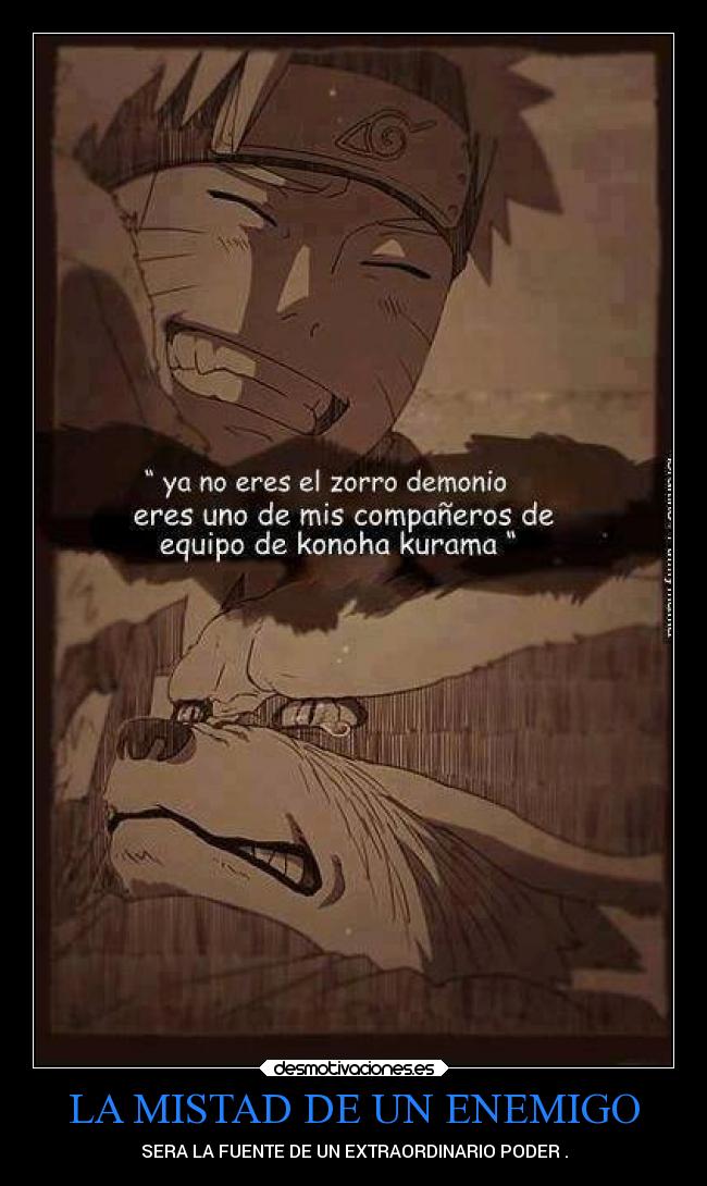 LA MISTAD DE UN ENEMIGO - 